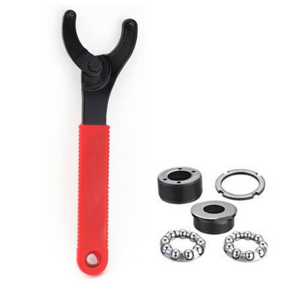 Chiave inglese a forma di numero otto per bicicletta, manicotto per asse a scatto fisso per mountain bike, anello di bloccaggio del volano, strumenti di installazione e rimozione