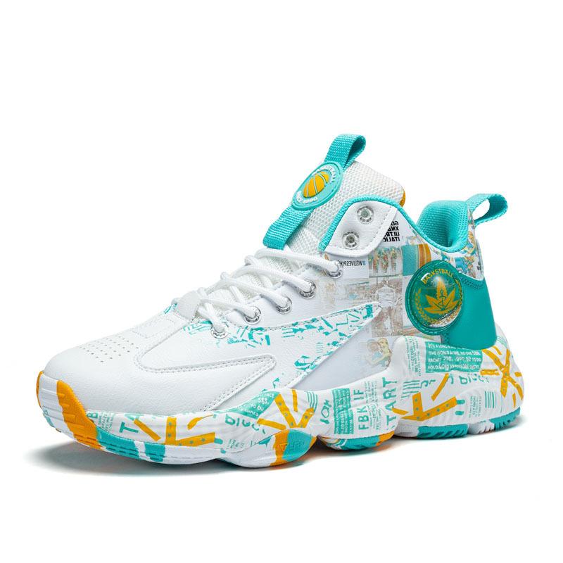 New Basketball Shoes, Men's Tide Is Lighter Than Teenage Student Sports Running Shoes, and Cement Floor Sneakers