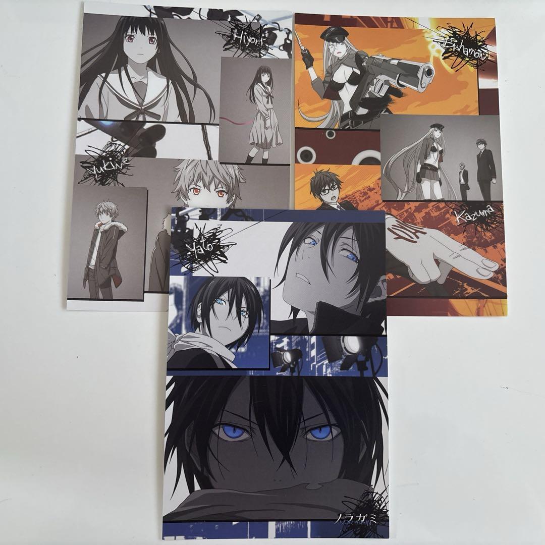 

[USED] Noragami Animate Fair Bonus Postcards (3 cards)