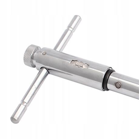 Tap wrench with ratchet M3-M8 extended