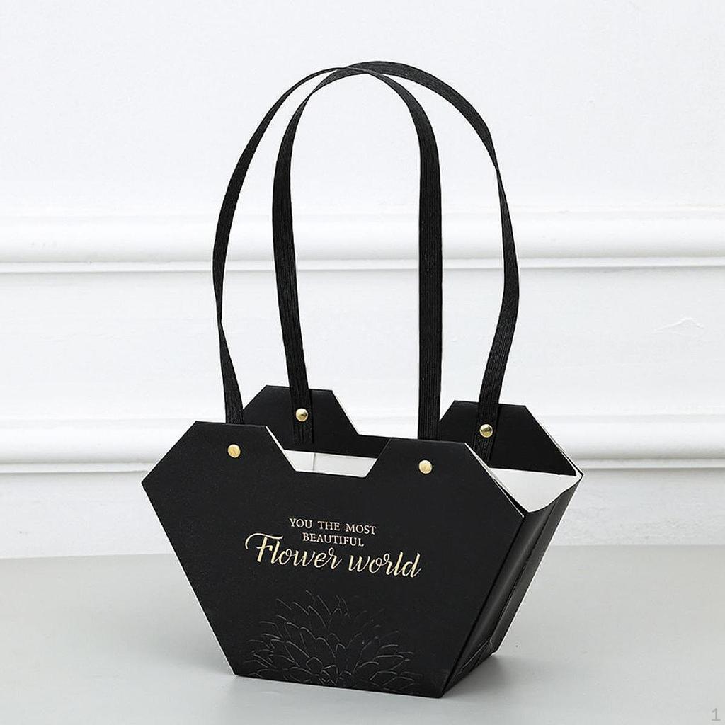 Bouquet Holder, Gift Box, Paper Handbag, Storage Bag, Florist Packaging Material, Stylish for