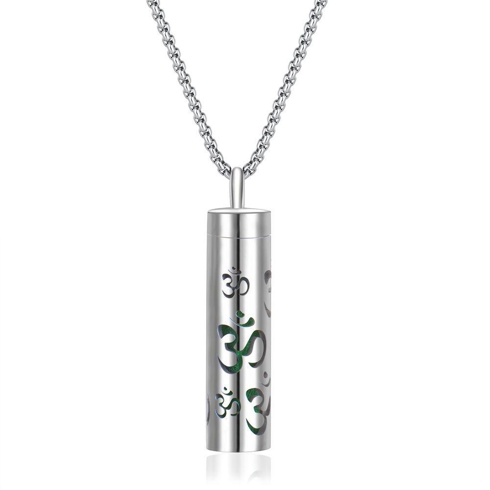 Stainless Steel Perfume Oils Necklace Essential Oil Diffuser Necklace  Jewelry Accessories