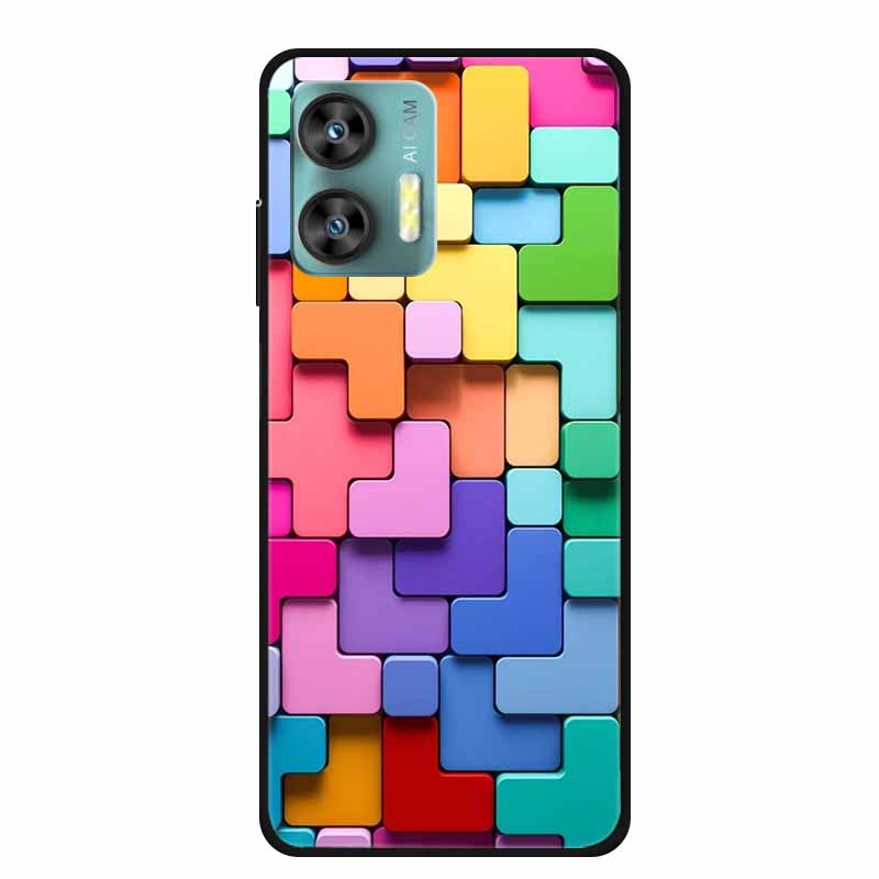 Pro Oukitel C36 C35 Pouzdro Luxusní TPU Měkké Silikonové Pouzdra na Telefon Zadní Kryt pro Oukitel C35 OukitelC36 Nárazuvzdorné Květiny Fundas