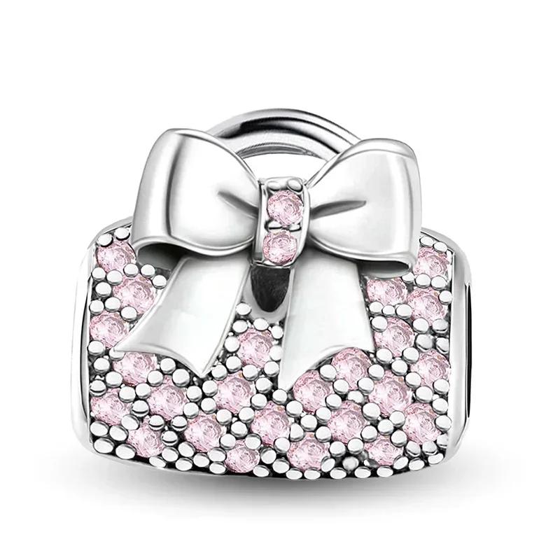 copper Love Heart Girl Panda Balloon Strawberry Charm Bead Charms Bracelets Necklaces Making Gift of High Quality Fine Jewellery