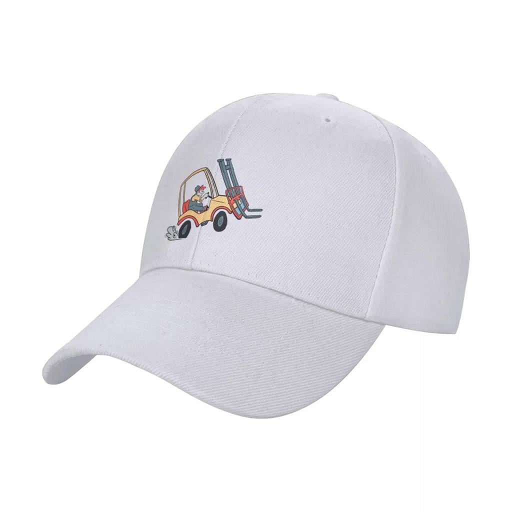 New Forklift driver Baseball Cap Cosplay Unisex's big size hat golf hat genuine New In The Hat Women Hats Unisex's