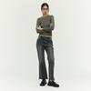 Ibiem Washed Bootcut Denim Pants Emp2Dpt020
