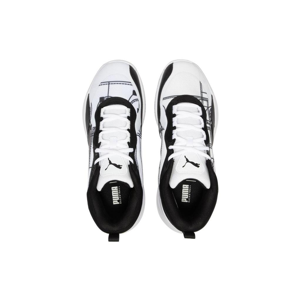 New PUMA Playmaker Pro Courtside 'Black White' 378324-01