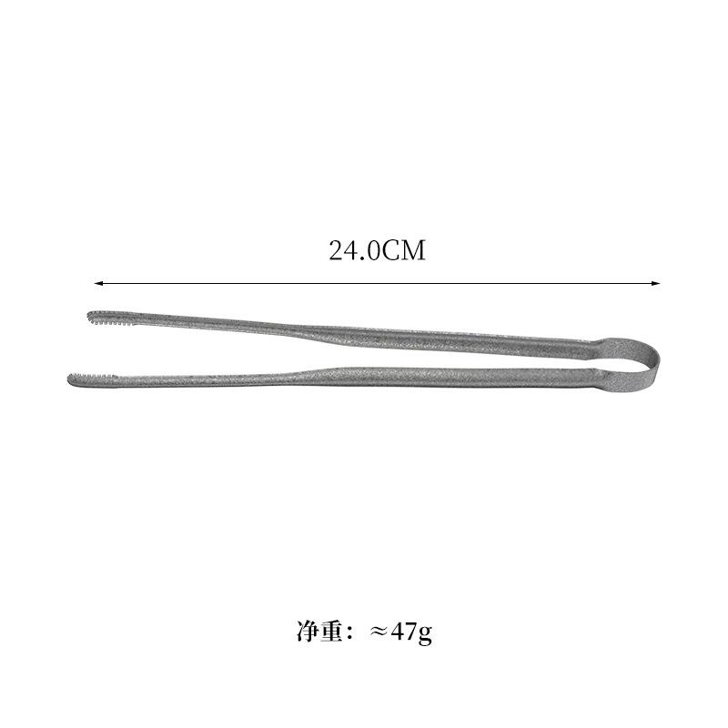 

24/29cm Vintage Stainless Steel Grill Tongs Kitchen BBQ Steak Clip Cooking Utensils Party Non-Slip Kitchen Gadgets Accessories