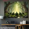 2D flat Smart Turtle banner background cloth perfect for birthday parties festive occasions and everyday decor polyester