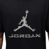 Jordan Dri FIT T Shirts Men's Black Crew Neck Moderate HQ9092-010