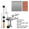 XK Fixed Angle Knife Sharpener Sharpening Stone Set Professional Knife Machine Whetstone Grinder System Diamond  Kitchen Tools