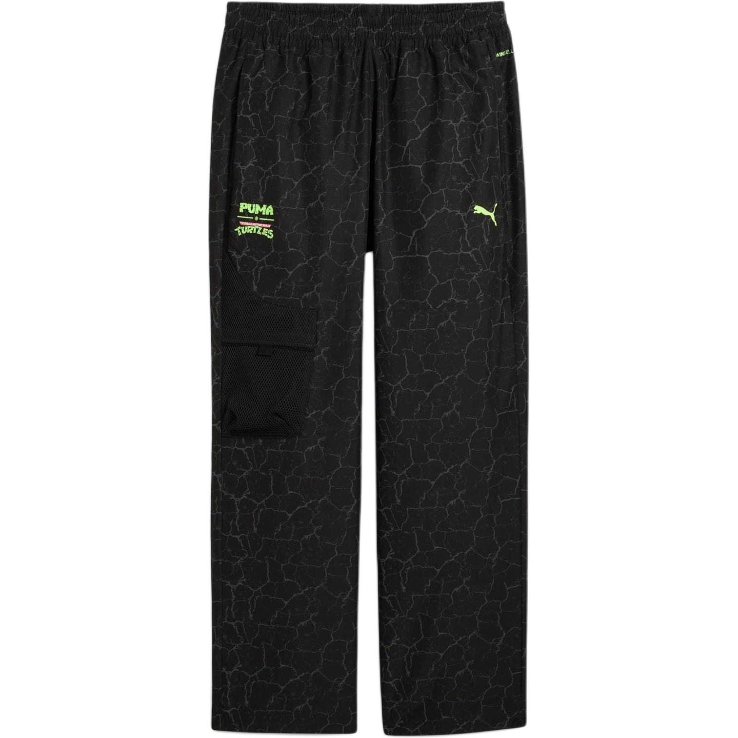 Puma Logo Loose Fit Cargo Pants Men pants Black 63010301 XL