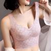 Summer Seamless Bra Women's Sports Beauty Vest Style Oversized Bra Women's Gathering Bra