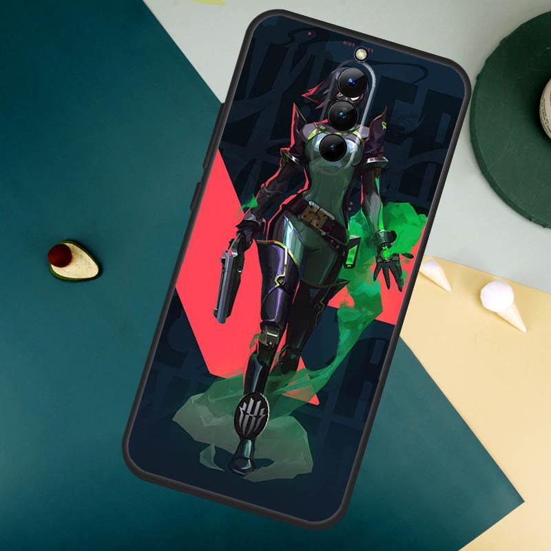 

Cool Valorant Game For ZTE Nubia Red Magic 10 Air 8 9 8S 9S 10S Pro Plus 7 6S 7S Pro Red Magic 11 Pro Plus Case Red Magic 6s
