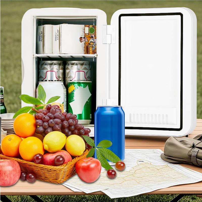 8L 12V Car Refrigerator Mini Fridge 220V Household Multi-Purpose Auto/Home Refrigerator For Fruits Food Makeup Storage