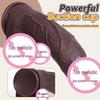 Realistic Suction Cup Penis Adult Toy - Soft Flesh Masturbator