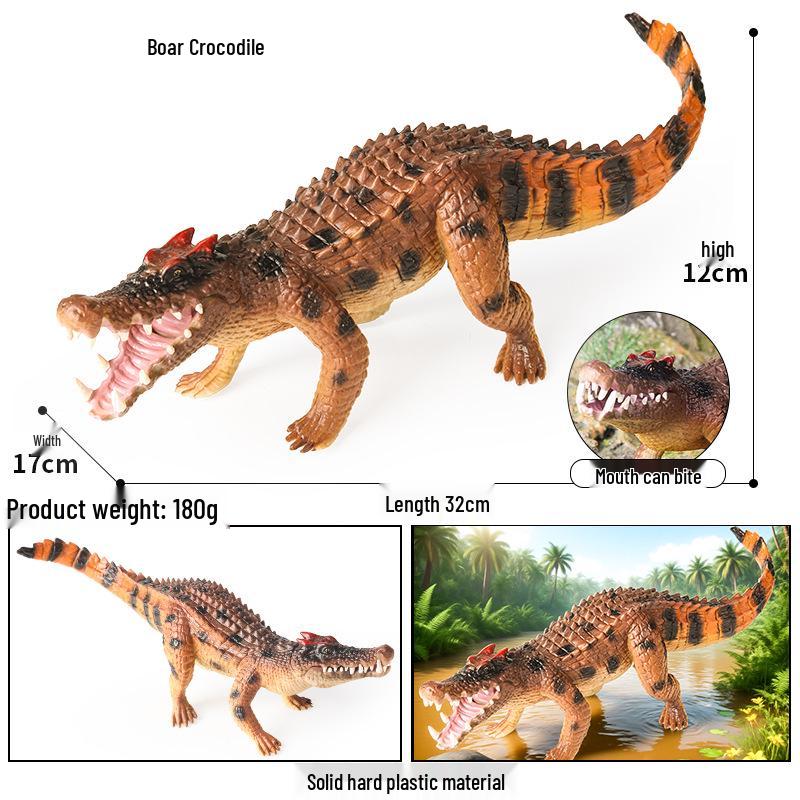 Animal Model Simulation Toy: Woolly Rhinoceros, Dunkleosteus, Deinotherium, Mammoth, Smilodon, Thunder Bird