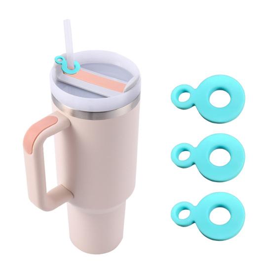 Силиконовые соломенные подвесные украшения с металлическим крючком Портативные подвески — фото 11