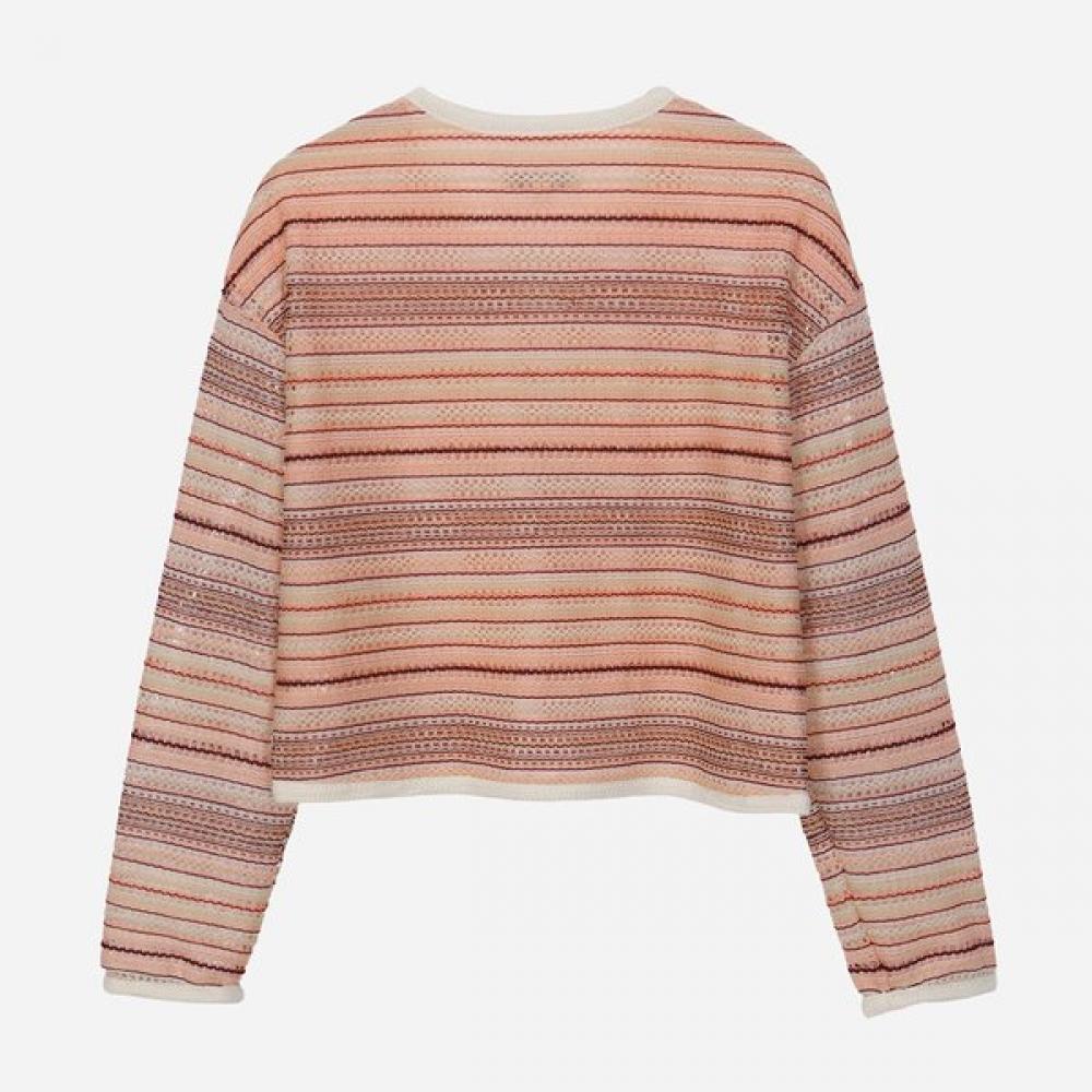 Thursday Island Stripe Tie Blouse T262mbl131w