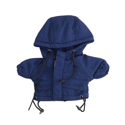 Obitsu 11 (OB11) Größe Outfit - JackeMantel für 11cm Puppenkörper - Stilvoll, Einzelteil, Mehrere Farben (Navy blau)