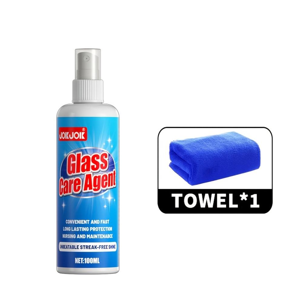 

Home Glass Cleaning Tool, Window Polisher - No-Trace Shine & Clear View, Removes Fog & Water Stains, Suitable for Cars, Kitchens