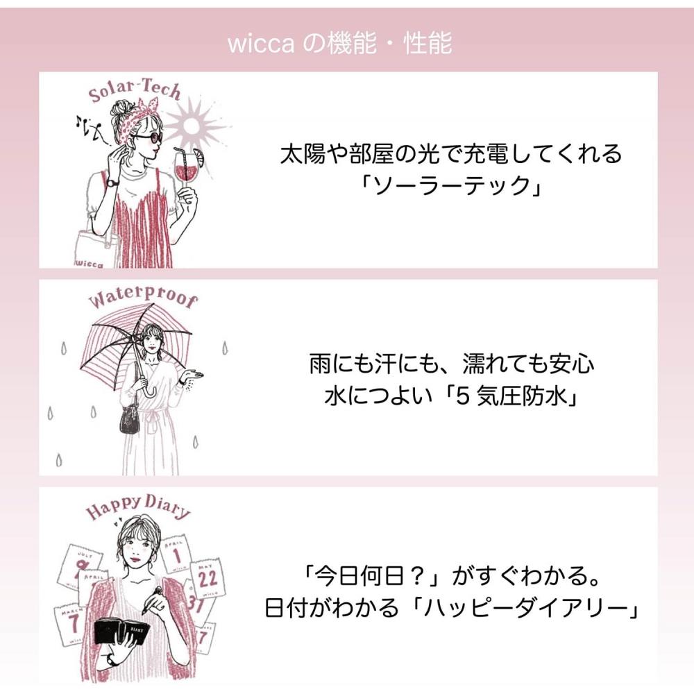 [citizen] Women S Watch Wicca Kh4 921 92 Black