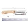 1/3/5/10pcs Stainless Steel Peeler with Wooden Handle for Peeling and Slicing Fruits and Vegetables Durable and Smooth Operation