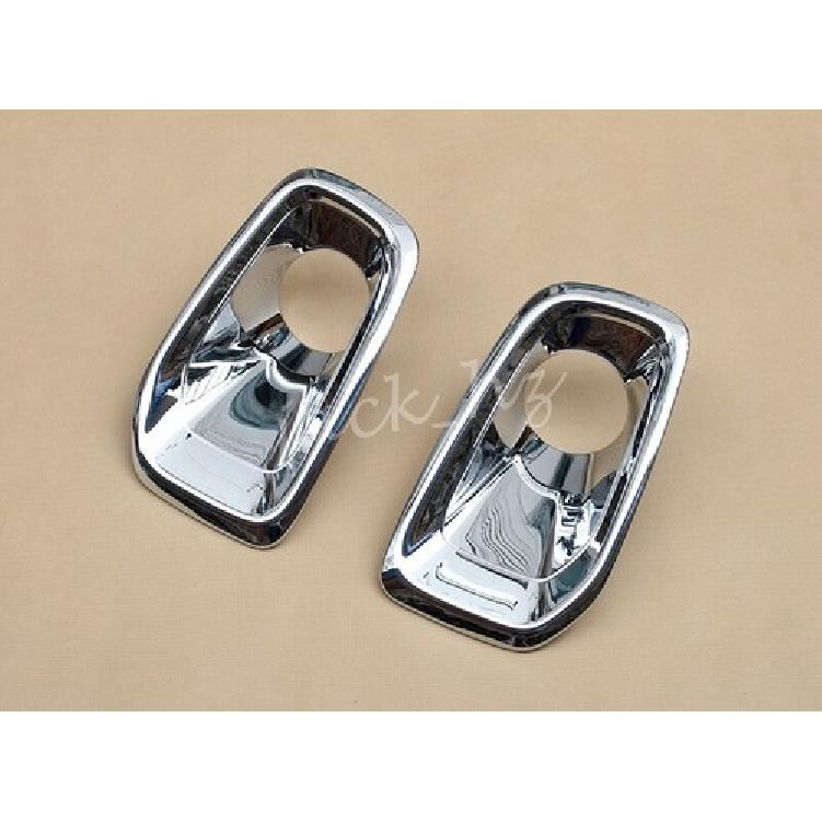 Chrome Front Fog Light Cover Overlay Accessories For Jeep Renegade BU 2015-2018