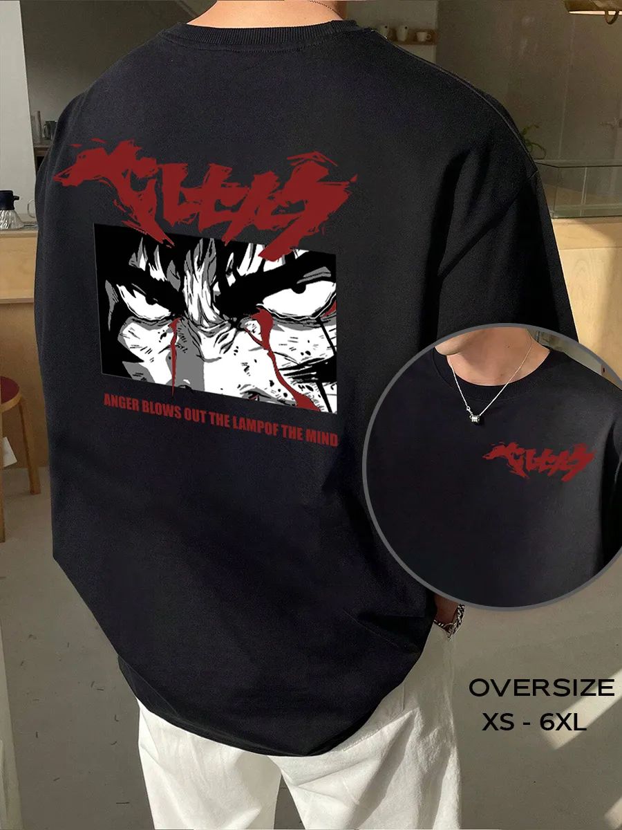 Guts double‑sided print T‑shirt L