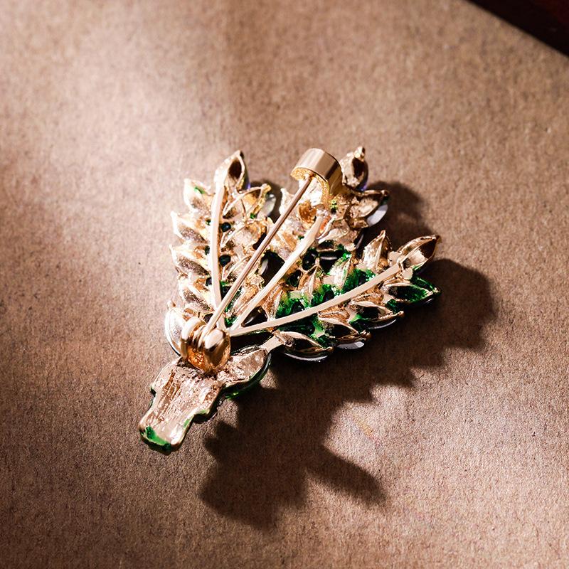 Lavender Brooch Women'S Coat Pin High-End Women'S Exquisite Purple Bouquet Collar Pin Accessories Design Sense Niche Corsage