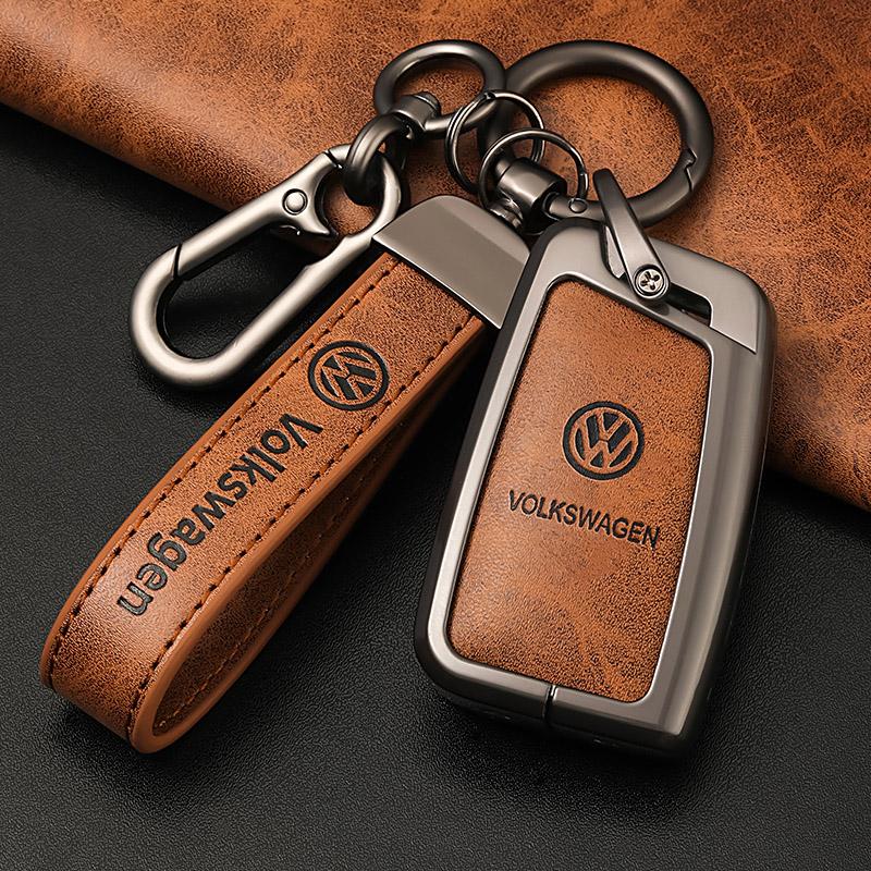 Car Key Case Cover Fob For VW Volkswagen Polo Tiguan MK2 Passat B5 B6 B7 Golf 4 5 6 7 MK6 MK7 Jetta Lavida Keychain Accessories zf9