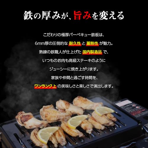(64) 280mm X 325mm Iwatani Tough Maru Compatible Iron Plate (Stove Not Included) (Plate Thickness 4.5mm)