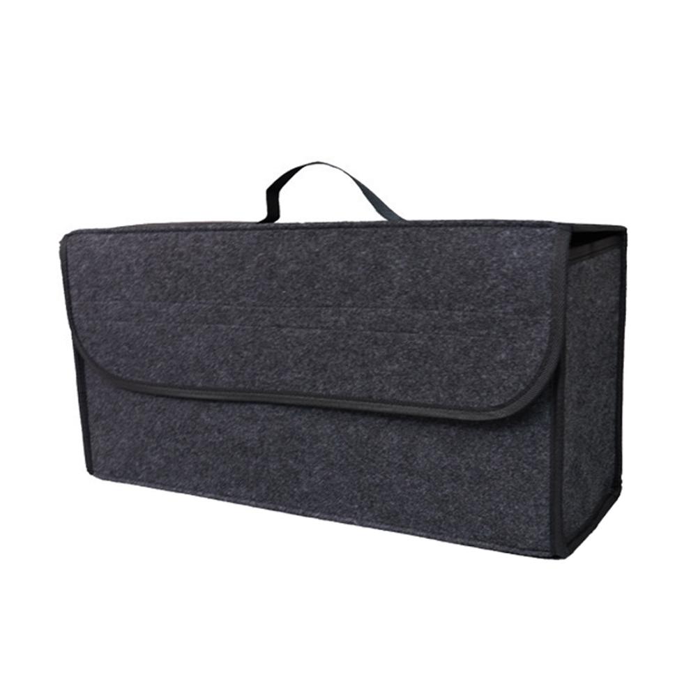 1pc Car Storage Felt Box Anti Slip Storage Tools Towels Car Accessories Universal Foldable High-Quality Felt Box