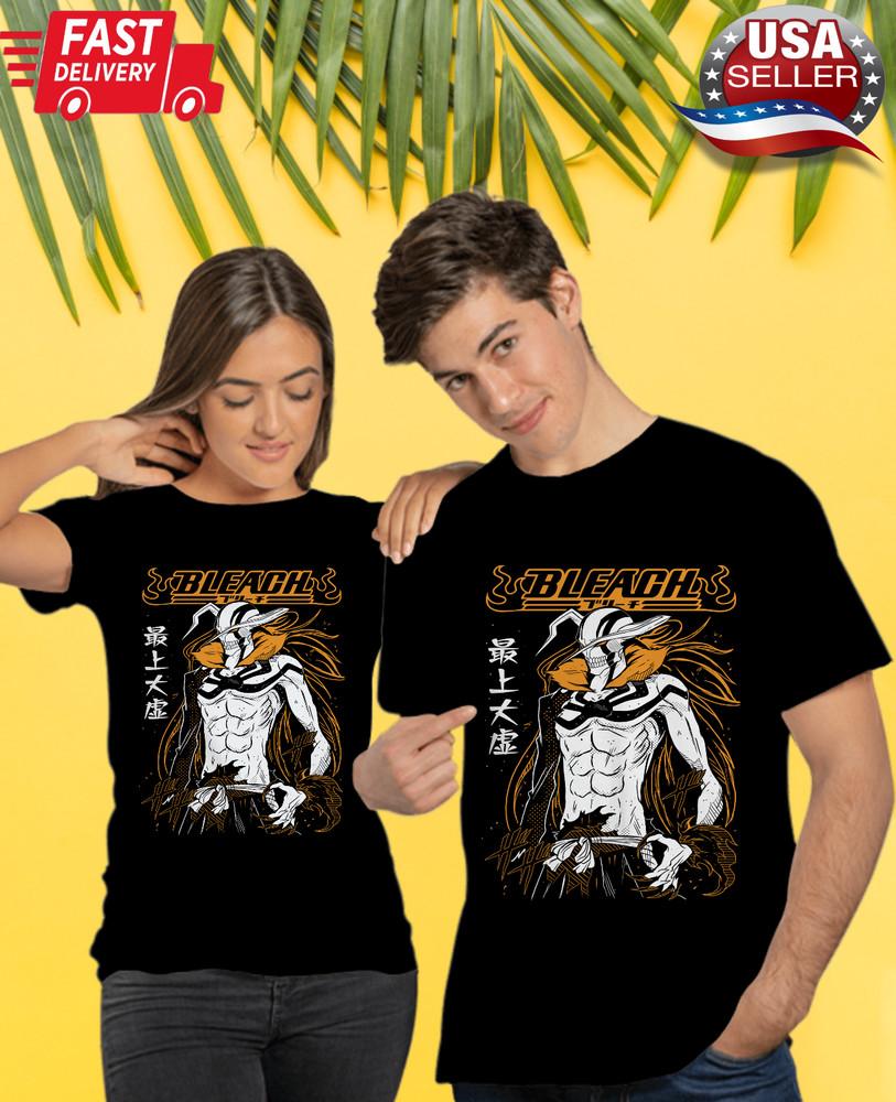 Bleach Ichigo Shirt Kurosaki Moon Kawai Anime Manga Black Tshirt Tee, Gift Shirt
