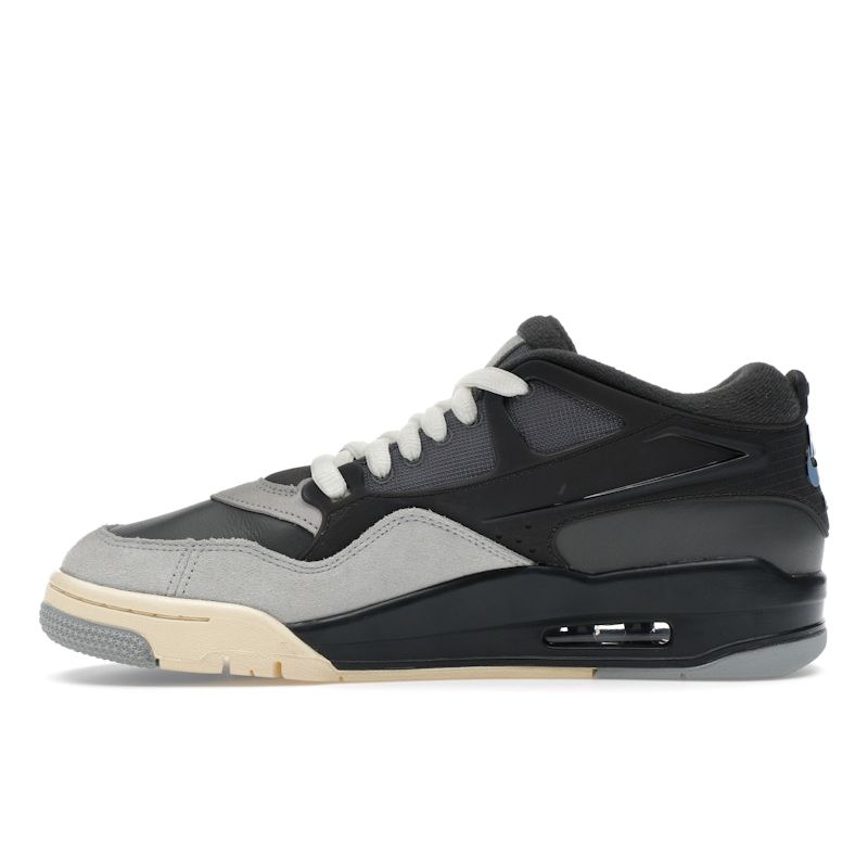 Air Jordan 4 RM Iron Grey Unisexové tenisky Off-Noir Dark-Smoke-Grey Chambray FQ7939-002