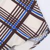 PB&ZA Women's Plaid High Neck Shirt - European & American Style Fashion, Autumn Arrival