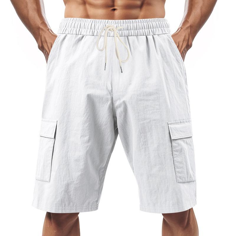 Men's Distressed Denim Shorts