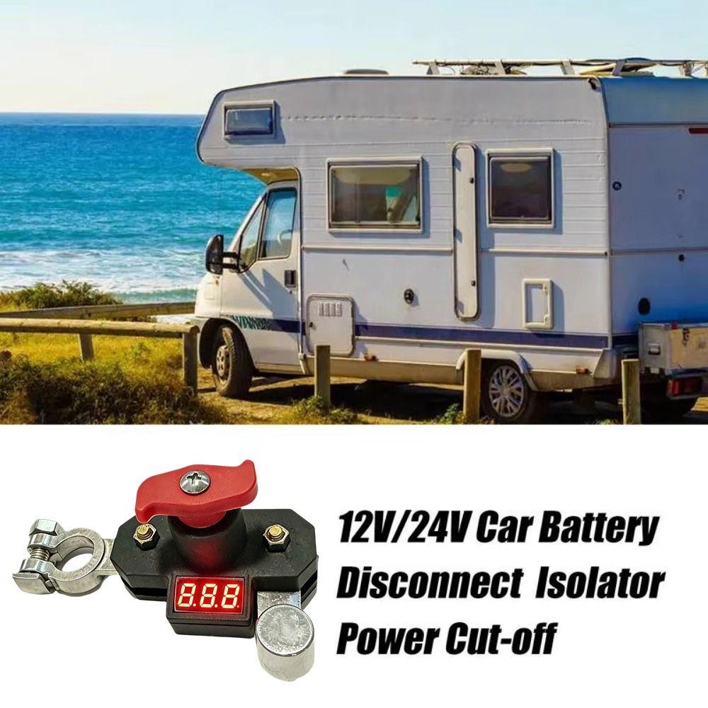 Dual-rotary Switch Battery Safety Cut-off Switch Power Disconnect Switch  Truck Battery