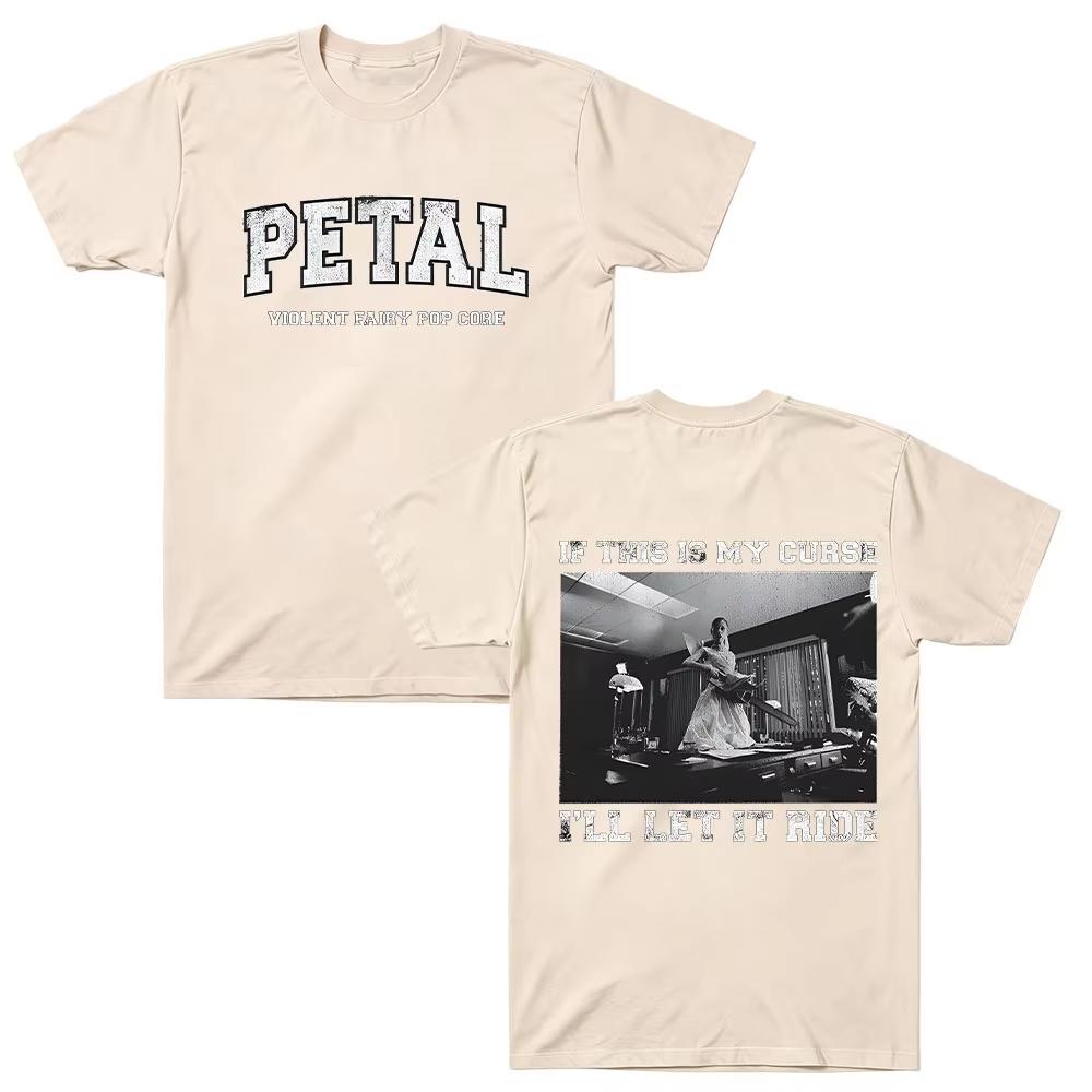 2026 Summer Hot Sale Petal Core Album Merch Graphic T Shirts Men Women Hip Hop Fashion T Shirt Breathable Streetwear Casual Tees