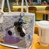 Stylish Cartoon Alloy Motorcycle Keychain Cute Accessory For School Bags And Keys