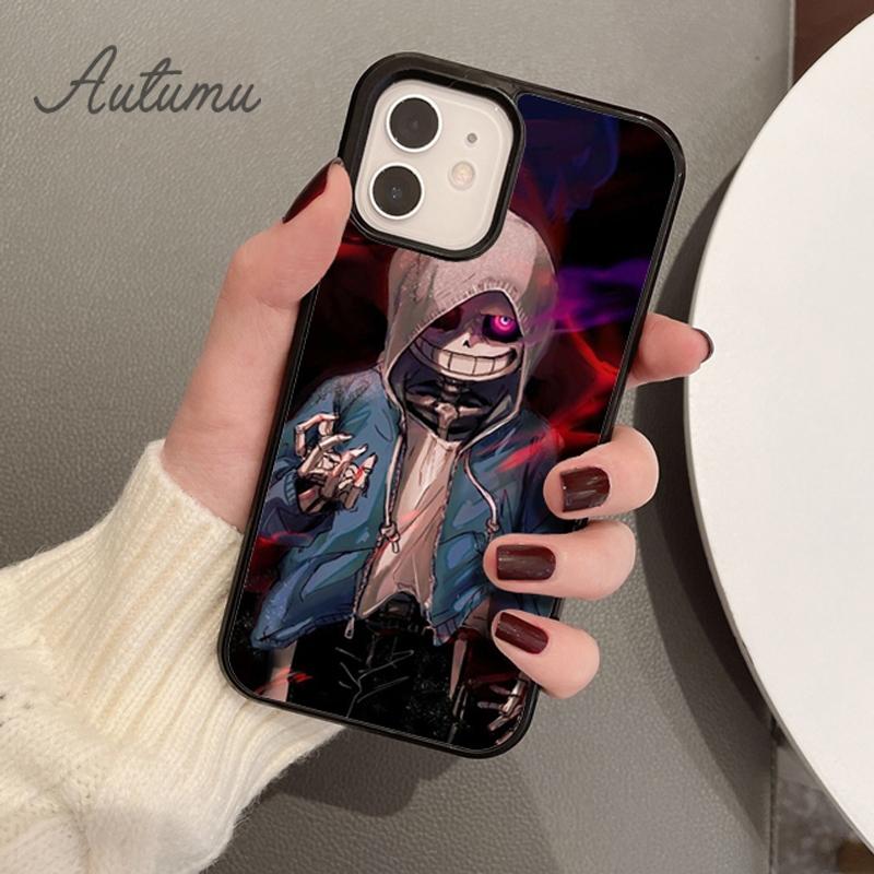 Undertale Sans Phone Case for iPhone 11 12 13 14 Pro Max Mini X XR XS SE 2020 5 6S 7 8 Plus Samsung Galaxy S21 S22 Cover Shell
