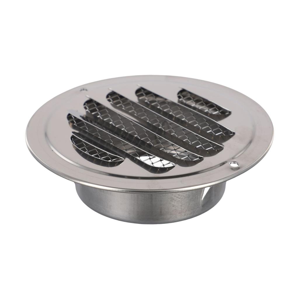 Nerezový kulatý kryt větrací mřížky proti rezivění