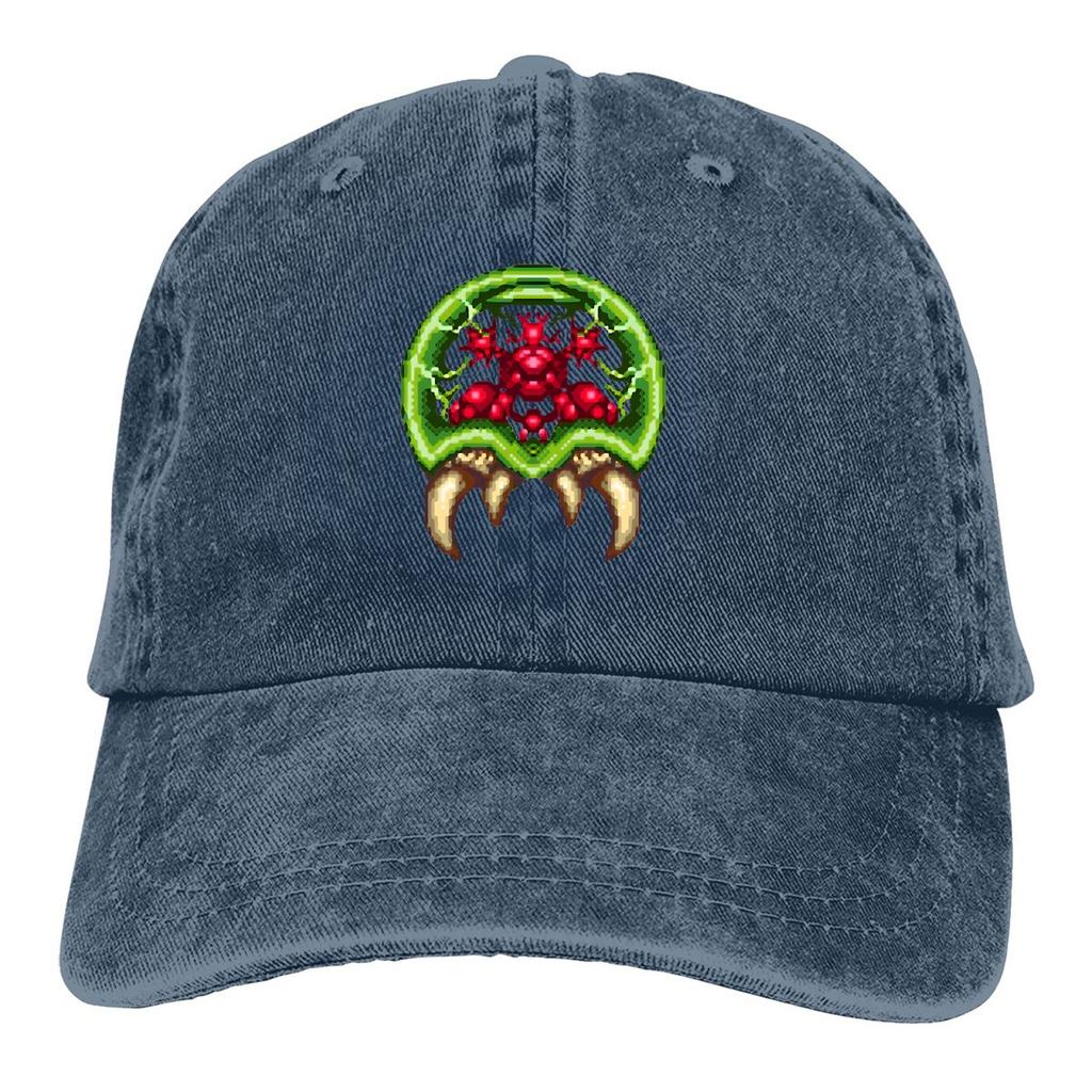 Giant Metroid Baseball Caps Peaked Cap Super Metroid Game Sun Shade Hats for Unisex