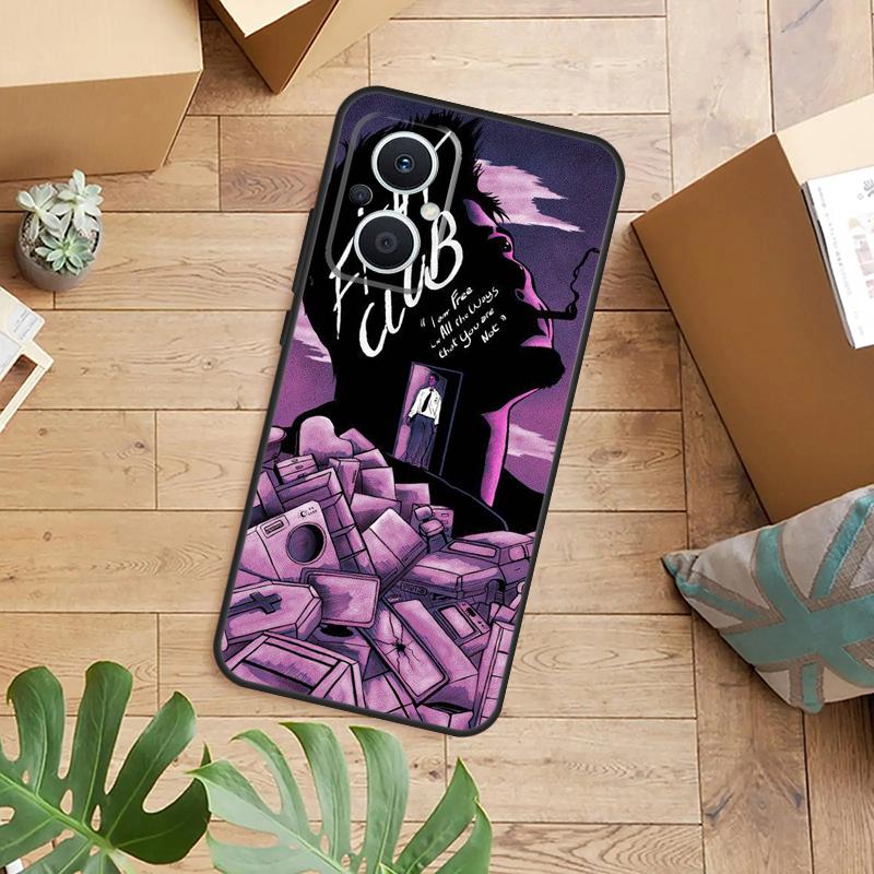 

Чехол для телефона с постером фильма «Бойцовский клуб» для OPPO Reno 14 12 11 13 F 10 Pro 8T 8 Lite OPPO Find X9 X8 X6 X5 Pro Задняя крышка OPPO Reno13 Pro