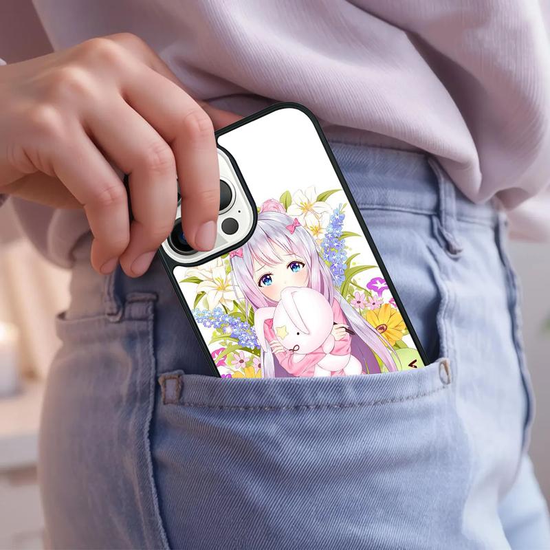 Cute Girl Izumi Sagiri Phone Case For iPhone 17 Air 15 16e 14 13 Pro Max Coque 12 11 Pro Max PLUS Cover