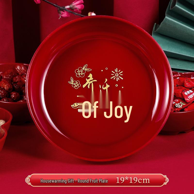 Joy of Moving Fruit Platter - Housewarming Decoration Dish & Supplies