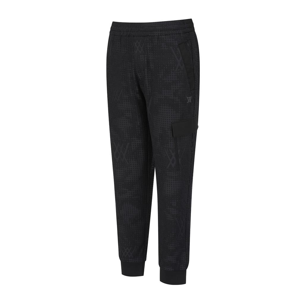 ANEW GOLF Men Set Up Embo Jacquard Pants_Bk