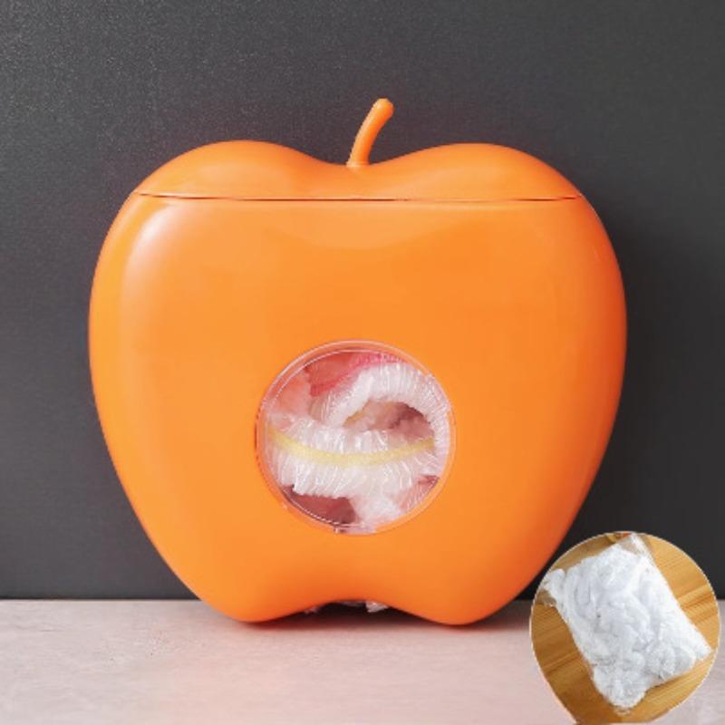 Nástěnný jednorázový obal na přilnavou fólii Organizér na přilnavou tašku Multifunkční plastový nástěnný Safety Vover Kuchyňský úložný prostor