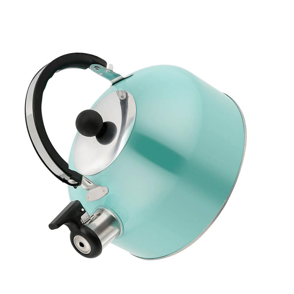 Tea Kettle Flat Bottom Stainless Steel Teapot for Stovetop Induction Cooker 3L Large Capacity