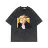 230g Tokyo Revengers T-Shirt Oversized Vintage Anime Print Baumwolle Kurzarm Tee